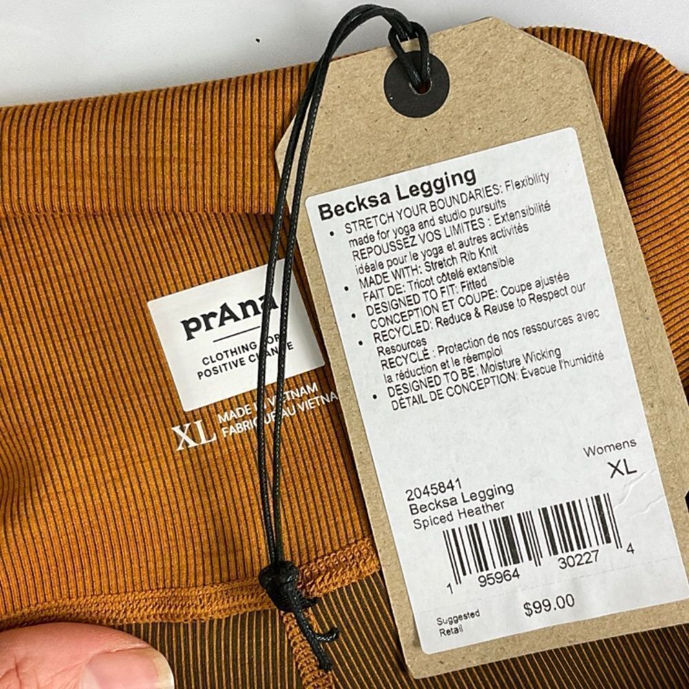 Prana Becksa Leggings NWT - Picture 7 of 7